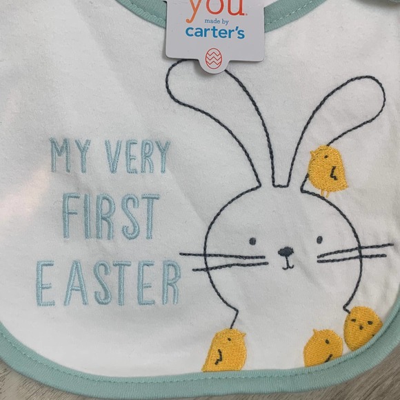 NWT Carters, My First Easter Bib - Picture 4 of 4